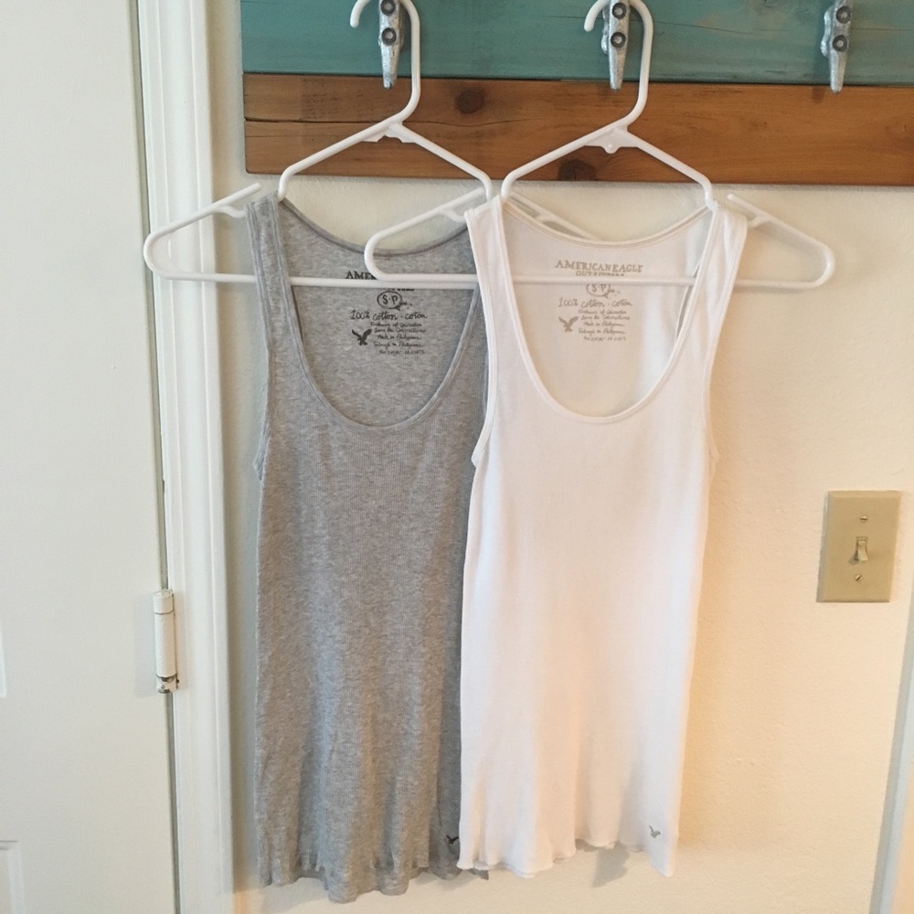 American Eagle Outfitters Ribbed Tanks